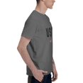 thumbnail image 3 of Usa Flag Fashion Men'S Basic Short Sleeve T-Shirt Deep Heather Large, 3 of 5