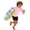 00#Pink543, variant on Lullu Boys Solid Long Sleeve Rash Guard UPF 50 Beach Pool Swim Shirt Swimwear, Sizes 3-14