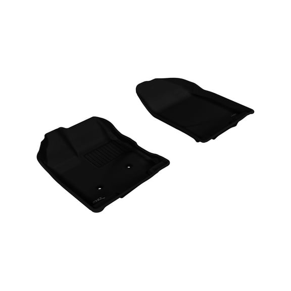 3D MAXpider 2007-2014 Ford Edge Kagu 1st Row Floormat - Black (L1FR02011509)