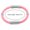 Pink S, variant on Negative Ion Sports Bracelet 7.1-7.9 Inch Silicone Metal Energy Band for Athletic Recovery and Daily Wellness