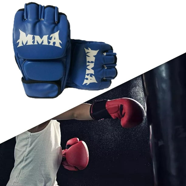 Guantes de boxeo Mma guantes para saco pesado guantes de sparring guantes de boxeo para Kickboxing saco de boxeo ejercicio Mma gimnasio en casa