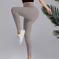 thumbnail image 6 of REALiKUN Scrunch Workout Leggings for Women High Waisted Butt Lifting V Back Waist Seamless Gym Yoga Leggings, 6 of 8