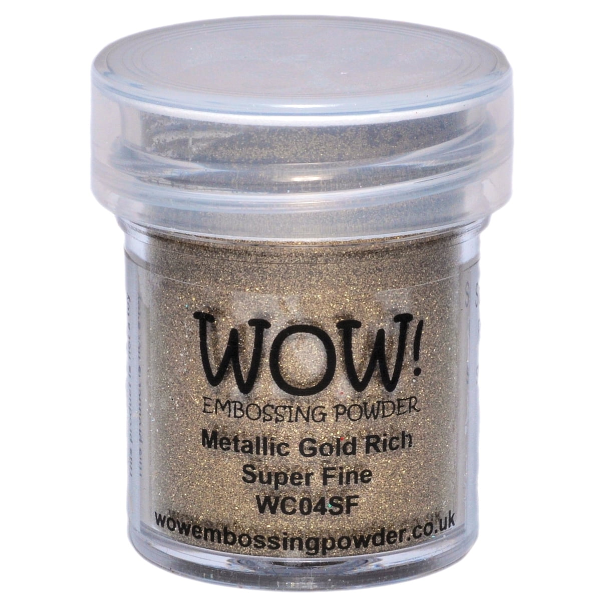 WOW! Embossing Powder Super Fine 15ml-Gold Rich