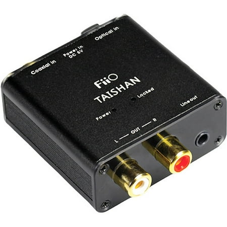 FiiO D3 (D03K) Digital to Analog Audio Converter - 192kHz/24bit Optical and Coaxial
