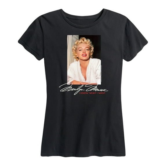 Marilyn Monroe - Women's Short Sleeve Graphic T-Shirt