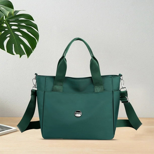 Bolso bandolera impermeable de gran capacidad | Bolsa de viaje y gimnasio de nailon de 15-20 L para hombre y mujer | Bolso de hombro informal para la escuela, el trabajo, el fitness y las compras