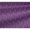 thumbnail image 5 of oneOone Viscose Jersey Fabric Swirl & Geometric Block Printed Craft Fabric BTY 60 Inch Wide, 5 of 5