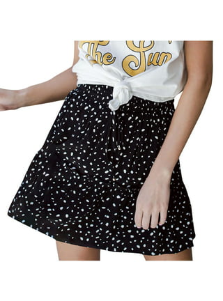 Leesechin Skorts Skirts for Women Clearance Floral Casual Personality Sweet  Style Print Dress Small Floral Dress 