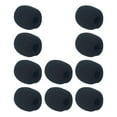 thumbnail image 3 of Cubierta protectora perfecl para micrófono de auriculares parabrisas de Espuma negra 10 Uds. Mini, 3 of 7