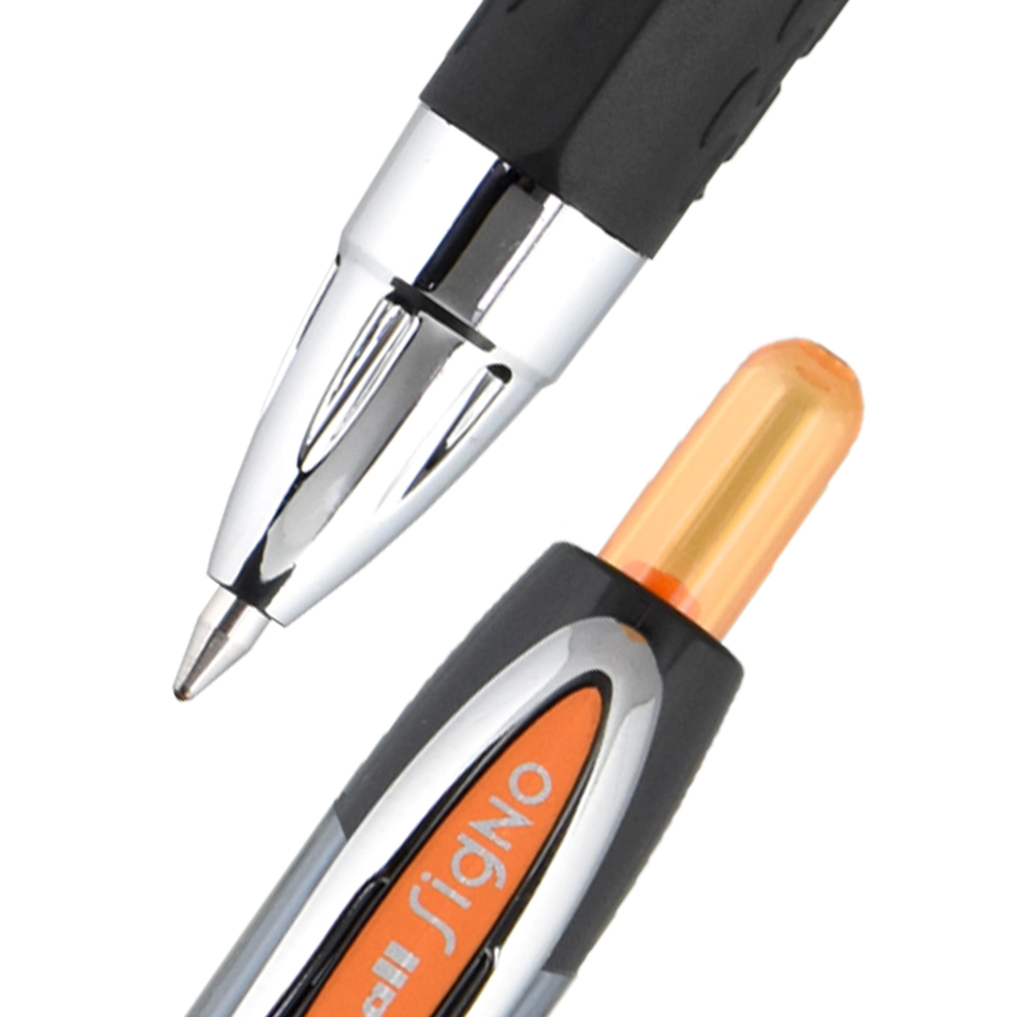 Uni-Ball 61392 Signo 207 Premier Roller Ball Retractable Gel Pen, Black Ink, Medium