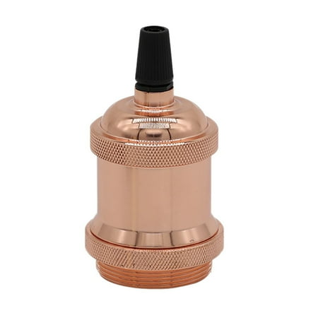 

Vintage Lamp Base Lamp Head Color Light Aluminum Light Socket E27 Screw Bulb Base Bed Room Retro Fittings Lamp Holder F