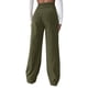 thumbnail image 5 of Pantalones anchos de pana de cintura alta para mujer - Pantalones rectos holgados con bolsillos - Tallas grandes S-3XL para actividades diarias/al aire libre, 5 of 8
