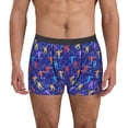 thumbnail image 2 of KLL Ice Hockey Players With Puck Men's Cotton Boxer Briefs Underwear-X-Large, 2 of 7