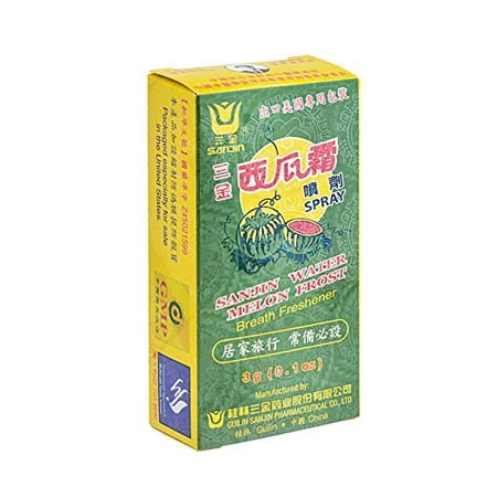 Sanjin Watermelon Frost Spray - Breath Freshener (0.1 Oz.) - 1 (Best Breath Freshener Spray)