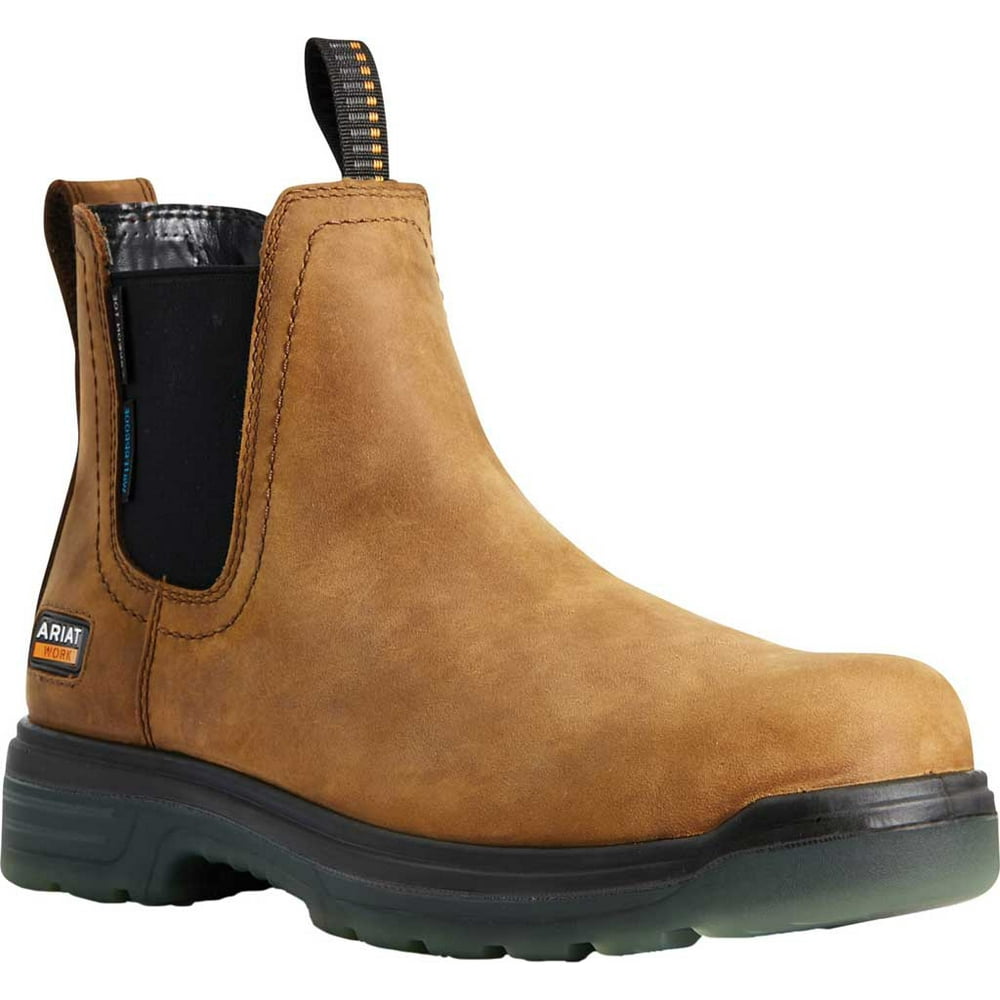 Ariat - Men's Ariat Turbo H2O CSA Carbon Toe Work Boot - Walmart.com ...