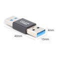 thumbnail image 2 of Convertidor Usb 3.0 Convertidor Usb 3.0 Adaptador extensor USB 3.0 para teléfono PC Conector convertidor USB A F/F, 2 of 5