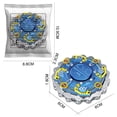 thumbnail image 1 of Nouvelle Roue Créative, Engrenage et Chaîne Fidget Spinner pour Adultes - Jouet de Soulagement du Stress et de Ventilation, Nouvelle Roue Ronde Fidget Spinner [Bleu et Argent], 1 of 5