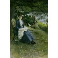 thumbnail image 3 of Anders Zorn 11x14 Black Modern Framed Museum Art Print Titled - In Scotland (Mrs. Symons) (1887), 3 of 5