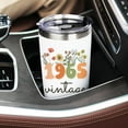 thumbnail image 4 of 60th Birthday Gifts for Women - 1965 Birthday Tumbler, Vintage 1965 Birthday Cups for Mom, Wife, Sister, Friends, Happy 60th Birthday Gifts, 4 of 6
