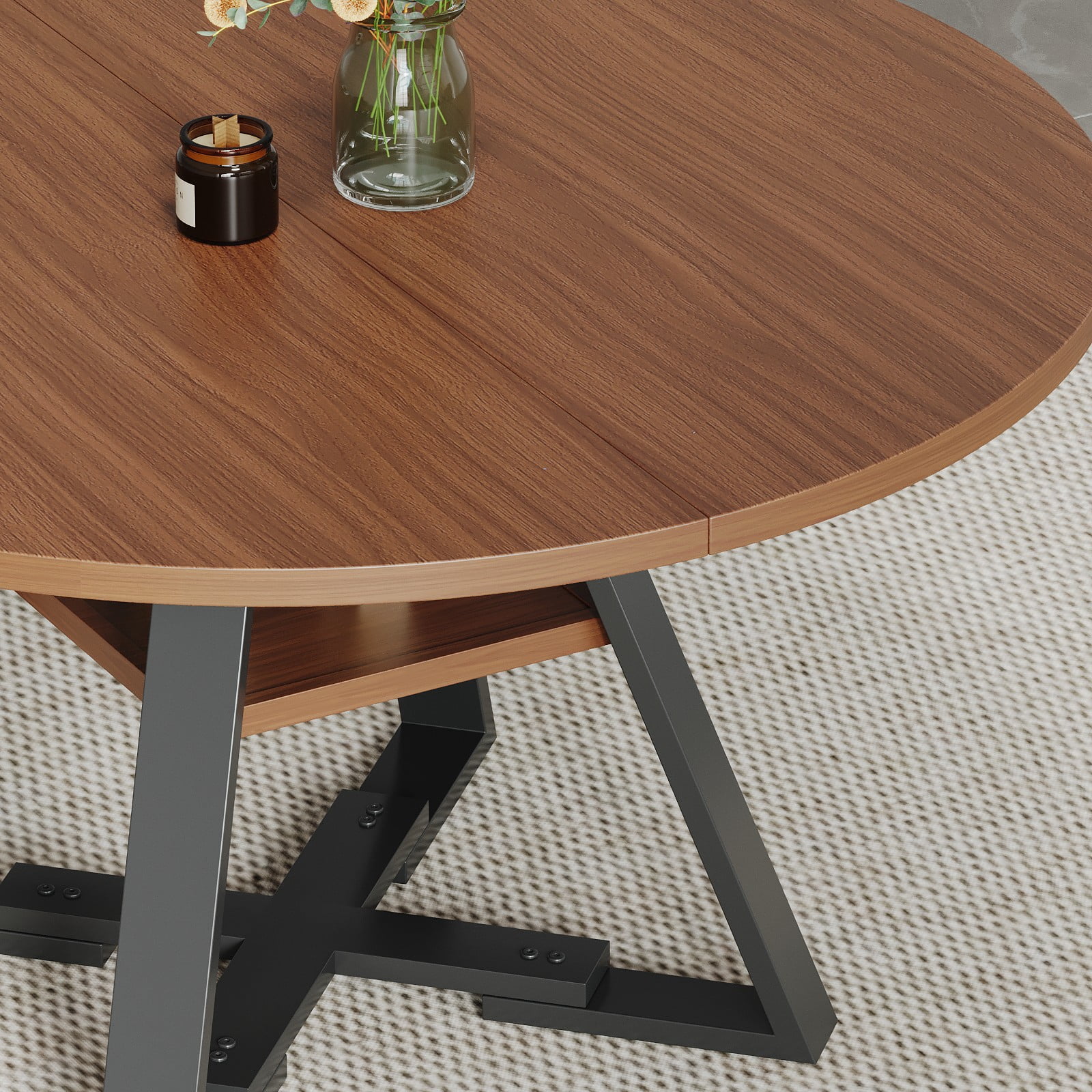 Round Dining Table Boxwood 115cm