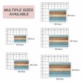 thumbnail image 6 of Farmhouse Light Blue Brown Outdoor Rug 6x9 Ft, Non Slip Washable Area Rug, Vintage Wooden Striped Patio Rugs Carpet Runner, Large Floor Mat for Indoor/Outdoor Deck Porch Camping, 6 of 8
