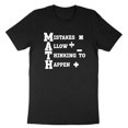 thumbnail image 1 of Funny Math Mistakes Allow Thinking To Happen Teacher Humor Gift Unisex T-Shirt K12, S - 5XL, 1 of 4