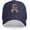Navy Blue, variant on Ball Cap Dog Beach Baseball Cap for Men's Boxer Peeking Dogs Funny Caps