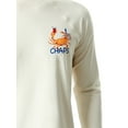 thumbnail image 4 of Chaps Men's Long Sleeve Graphic Rash Guard with UPF 50+, Sizes S-3XL, 4 of 4