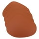 thumbnail image 1 of Heat Insulation Mat Brown PU Water-Proof Dish Mat for Home Use 4Pcs, 1 of 4