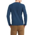 thumbnail image 2 of Hat and Beyond Mens Lightweight Knit Long Sleeve Winter Essential Pullover V Collar Sweater, 2 of 6