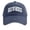 Navy, variant on Unisex Washed Denim Printed Baseball Cap Men Women Gulf of Mexico Hat Spring Fall Summer Black One Size