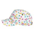 thumbnail image 5 of Kdxio Unisex Happy Easter Pattern Baseball Cap Unisex Washed Classic Adjustable Hat, 5 of 8