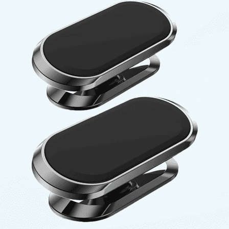 Magnetic Phone Holder Car[2 Pack] Car Phone Holder,Cell Phone Holder Car 360 Adjustable, Support Cellulaire Auto Dashboard car Mount Fits Samsung iPhone etc All Smartphones