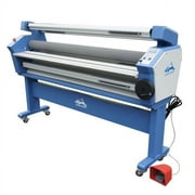 Qomolangma 63In Full-auto Wide Format Cold Laminator with Heat Assisted Stand Laminating and Mounting Machine