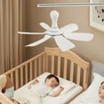 thumbnail image 6 of 16.5 Inches USB Powereds Hanging Fan With 1.7M Cable 6 Blade Portable Clip On Fan For Camping Tent Home Office Outdoor Use, 6 of 7