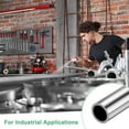thumbnail image 5 of 2-Pack 400mm 304 Stainless Steel Tube, 9mm OD 1mm Wall Thickness Seamless Stainless Steel Tubing for Construction/Machining/DIY Crafting [0.35x0.04x15.7IN], 5 of 7