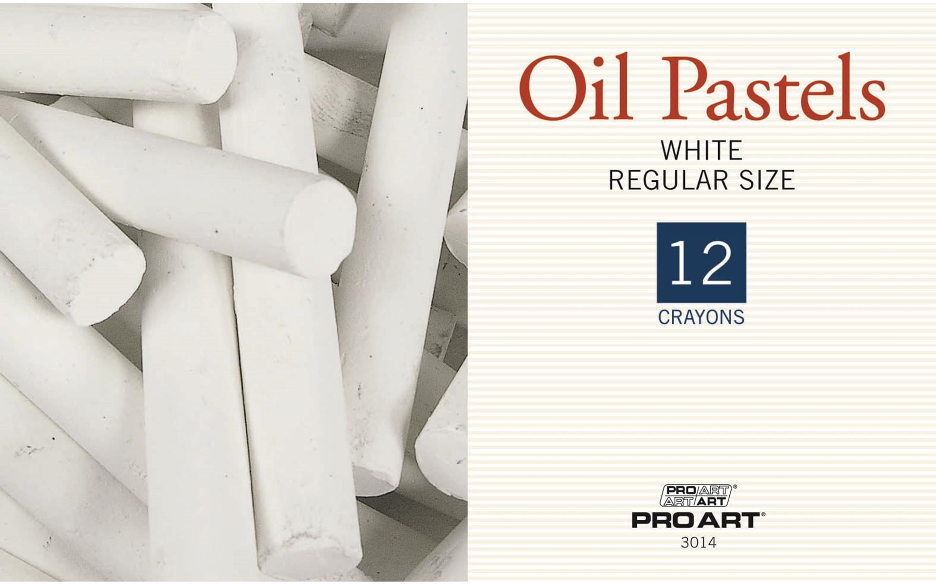 Pro Art Oil Pastels Regular White 12pc Walmart Canada