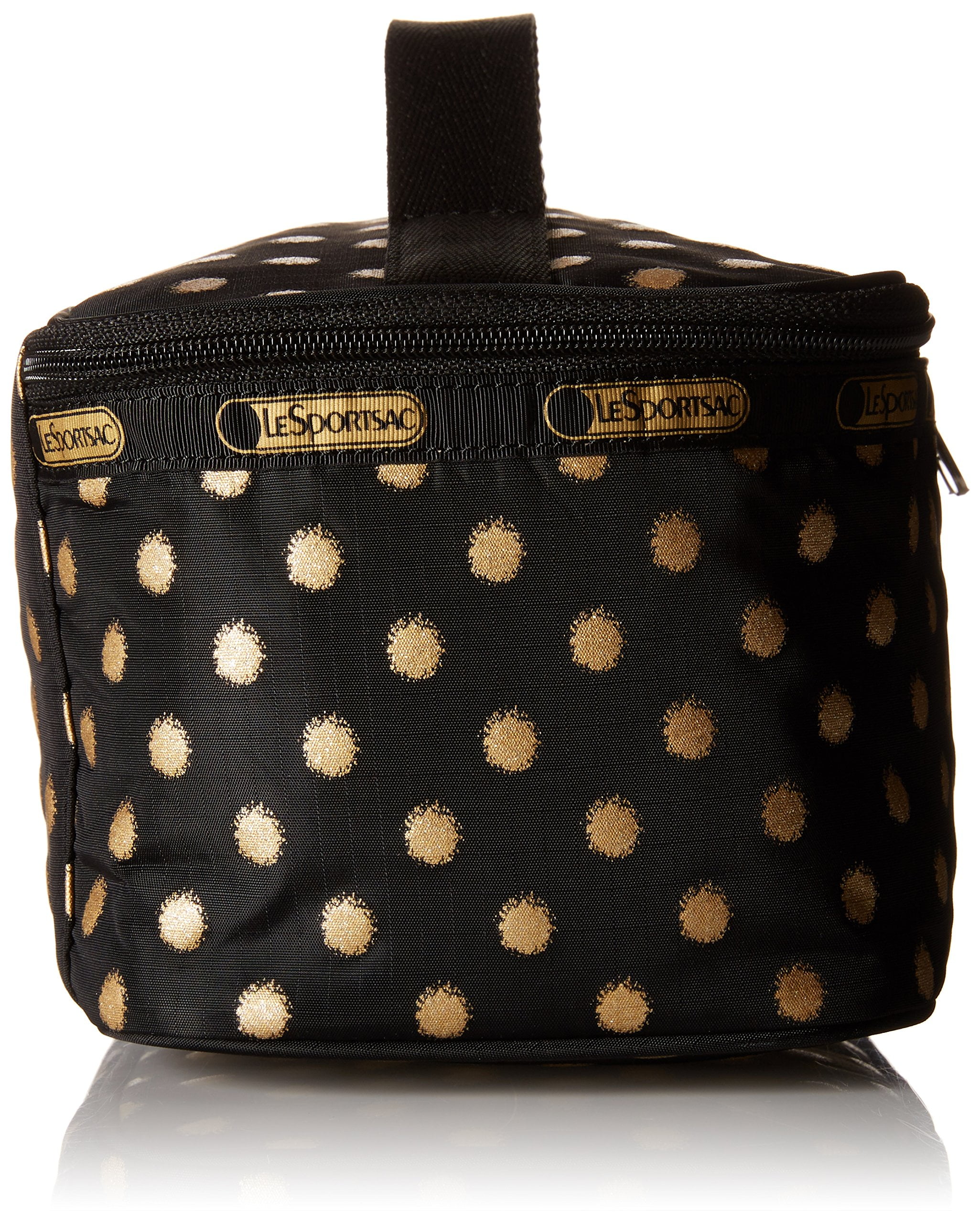 ★LeSportsac★ Recycled Black Train Case Pouch 1544R086 Solid Black Train Case Pouch | LeSportsac
