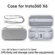 Camera Dustproof Storage Bag For Insta360 X6 Organize Case Action Camera Portable Travel Case With Shoulder Strap