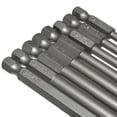 thumbnail image 5 of 8pcs 7.9" Long Head Screwdriver Bit Security Bits Set 1/4" Hex Shanks Star Screw Driver Drill Bits, 5 of 8