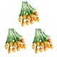 thumbnail image 1 of Flores artificiales decorativas Cateissary 10 piezas Naranja, 1 of 6