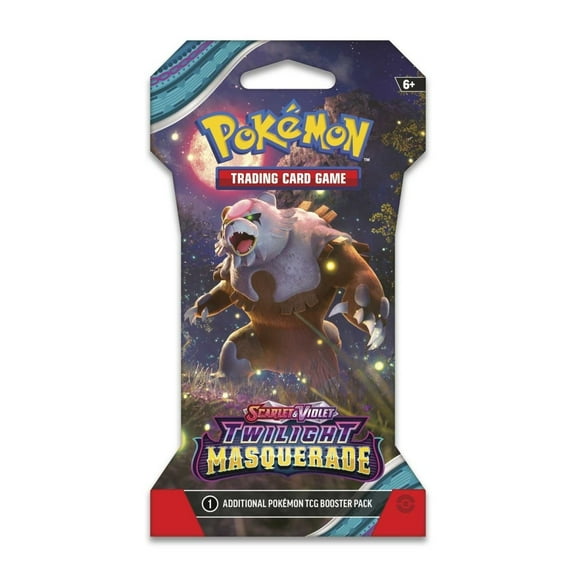 Pokemon TCG: Scarlet and Violet - Twilight Masquerade Sleeved Booster Pack