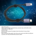 thumbnail image 4 of Video Cable, 2.1 High Speed 48Gbps  Nylon Braided Cable with  Interface, Video 8K 60Hz 4K 2K 1080P Support HDCP and 3D, for TV Projector, 4 of 8