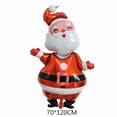 thumbnail image 4 of Globos navideños Globos de aluminio Accesorios navideños Decoración navideña Regalos Globo de Papá Noel Decoración del hogar de Año Nuevo, 4 of 5