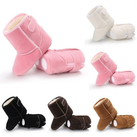 Baby Girl Boy Snow Boots Winter Booties Infant Toddler Newborn Crib Shoes 0-18M | Walmart Canada