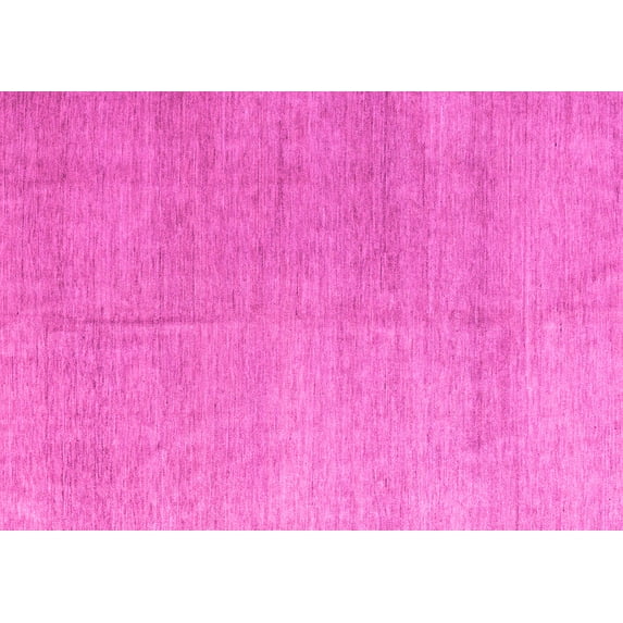 Ahgly Company Indoor Rectangle Abstract Pink Modern Area Rugs, 3' x 5'