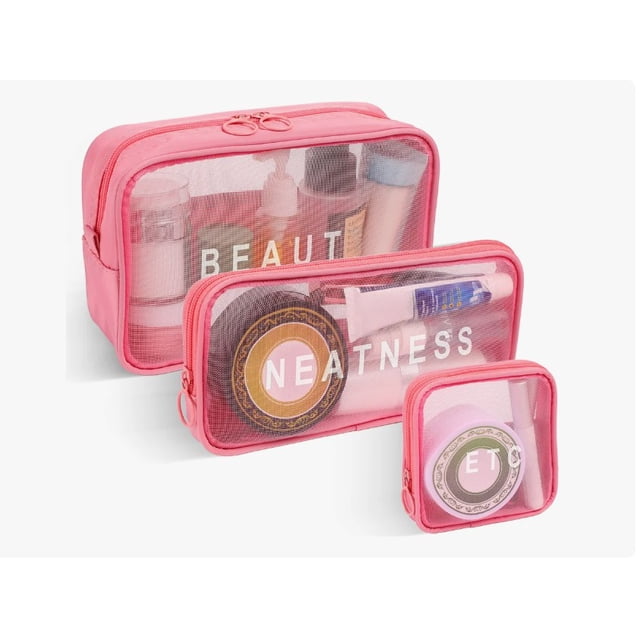 3pcs Cosmetiquera Neceser Xtellar Estuches De Maquillaje Viaje Muje