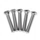 thumbnail image 1 of Tornillos de cabeza redonda M8 x 50 mm Zulema Acero inoxidable 5 piezas, 1 of 8