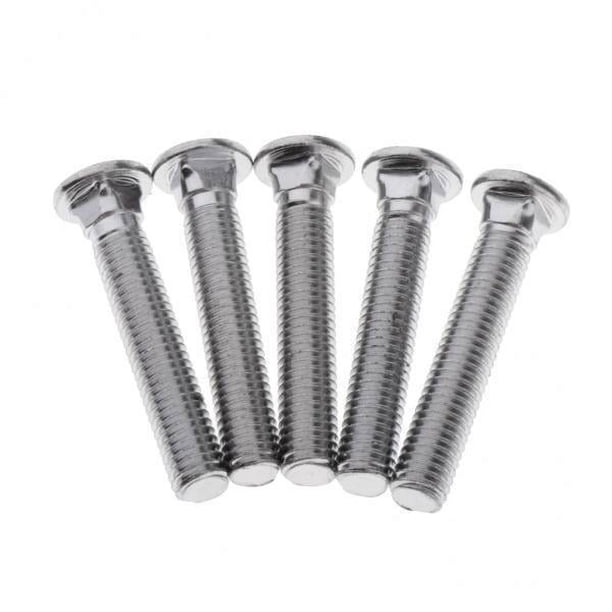 Tornillos de cabeza redonda M8 x 50 mm Zulema Acero inoxidable 5 piezas