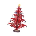 thumbnail image 3 of Decoración de árbol de Navidad DIY de madera con regalo Decoración del hogar Mini creativo para Rojo grande, 3 of 9
